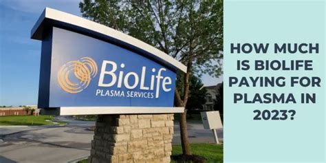 How much does biolife pay for plasma 2023 - 6 days ago · People giving plasma are typically paid $30 to $70 per donation.With incentives, you can make $400 or more a month. Certain high-frequency donors can make up to $1,000 a month. 